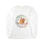 Prism coffee beanの森の木の実のボタニカルカフェ Long Sleeve T-Shirt