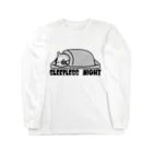 シロクマ商店の眠れないクマ Long Sleeve T-Shirt