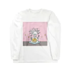 杜の魚のホットケーキとメドゥーサ Long Sleeve T-Shirt