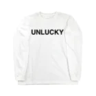 TOKYO LOGOSHOP 東京ロゴショップのUNLUCKY-アンラッキー- ロングスリーブTシャツ