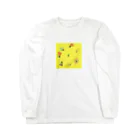 ハッピーエンジェルの地球とエンジェルたち Long Sleeve T-Shirt