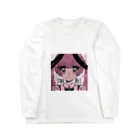 にゃんおぇのざこな女の子 ロングスリーブTシャツ