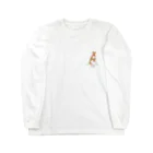 雑種犬ぱっくんの草とぱっくん Long Sleeve T-Shirt