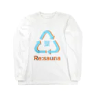 またまたのRe:sauna ロングスリーブTシャツ