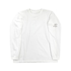 びろひんのお店の颯爽と走る姿(袖ポイント) Long Sleeve T-Shirt