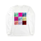 MUGURa-屋のムグラのグ　混赤 Long Sleeve T-Shirt