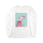 誘いのぷーちゃん・お化粧編 Long Sleeve T-Shirt