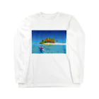 GALLERY misutawoのタヒチの海 Long Sleeve T-Shirt