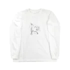 よごれてもGOOD服のぶるぶるする鳥 Long Sleeve T-Shirt