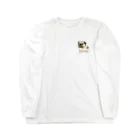 JapaneseRubberStampsの困り顔のパグくん Long Sleeve T-Shirt