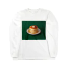 Kensuke Hosoyaのホットケーキ ロングスリーブTシャツ