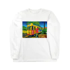 GALLERY misutawoのドイツ ハノーファーの路面電車 Long Sleeve T-Shirt