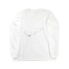 きゅうりさんのくじら1号 Long Sleeve T-Shirt