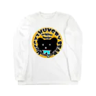 Hurryz HUNGRY BEARのHurryz HUNGRY BEARロゴ ロングスリーブTシャツ