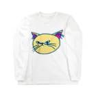 うっちゃん堂の生意気ねこ ロングスリーブTシャツ