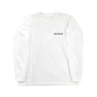 YükaCh!ka(ユカチカ)のNever Give Up-2(文字黒) Long Sleeve T-Shirt