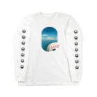 ふしぎ堂　SUZURI支店のパチンコ玉 UFO Long Sleeve T-Shirt