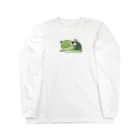 あおがねミラクルショッピングのカタパルトくん Long Sleeve T-Shirt