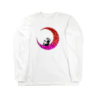 Sugar Oilの月夜に想いを ココペリ Long Sleeve T-Shirt