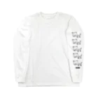 i lll_meのながいせかいのふつうのねこT/FU TSU U NO NEKO long sleeve  T-shirt ロングスリーブTシャツ