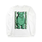 Hurryz HUNGRY BEARのHurryz HUNGRY BEAR唐草 Long Sleeve T-Shirt