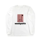 woodapedite Fukuoka shopのminimatou hanabue ロングスリーブTシャツ