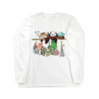 monbulanのドライフラワー Long Sleeve T-Shirt