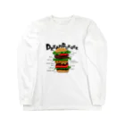 にじいろルークスのDREAM BURGER ロングスリーブTシャツ