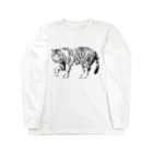 サワネチヒロのショップの虎 Long Sleeve T-Shirt