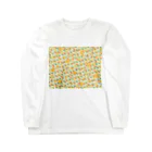 PLUMＭOONのお嬢様の花柄シリーズ Long Sleeve T-Shirt