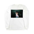 QB OFFICIAL WEBSHOPのプリントTシャツ (アイさん) Long Sleeve T-Shirt