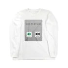 shechewsの心の扉の開閉ボタン Long Sleeve T-Shirt