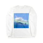 SLOTH STORYのクジラ雲 Long Sleeve T-Shirt