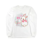 あずみのキャンディランドのキャンディポットうさちゃん【ピンキー】 Long Sleeve T-Shirt