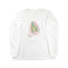 TONGARI STOREの宇宙の虫（みどり） Long Sleeve T-Shirt