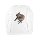 猫雑貨さんちこのﾌﾟﾘﾘﾘﾘﾘﾘﾘﾘﾘ ロングスリーブTシャツ