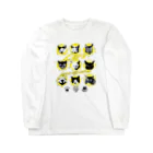 LONESOME TYPE ススの猫が世界を支配する9FACES（黄） Long Sleeve T-Shirt