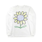 Margaritaの庭のひまわり Long Sleeve T-Shirt