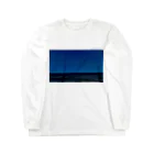 AIのセカイの夕ぐれの海-ワタシのケシキ- Long Sleeve T-Shirt