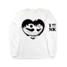 THENATURALKILLERSオンデマンドのI♡NK ハート Long Sleeve T-Shirt