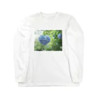 scent of colorsのhydrangea 《film》 ロングスリーブTシャツ