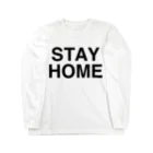 TOKYO LOGOSHOP 東京ロゴショップのSTAY HOME-ステイホーム- Long Sleeve T-Shirt