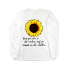 Fabergeのsunflower② ロングスリーブTシャツ