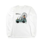 yo-pecoのスマルピーとモルモットカー Long Sleeve T-Shirt