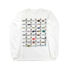 母アパレルのさかなへんの魚シリーズA Long Sleeve T-Shirt