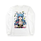 夜想明【LINEスタンプ・BOOTH販売中】のアクシスベストディアボロス Long Sleeve T-Shirt