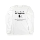 CK & outdoorマガジン店のCKNMmonoロゴ Long Sleeve T-Shirt