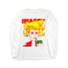 INASBY 髑髏毒郎のワイルドボサボサちゃん Long Sleeve T-Shirt