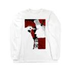 石松チ明 不美人画店のチキン Long Sleeve T-Shirt