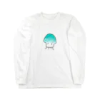 (株)海洋生体のイィカくん Long Sleeve T-Shirt